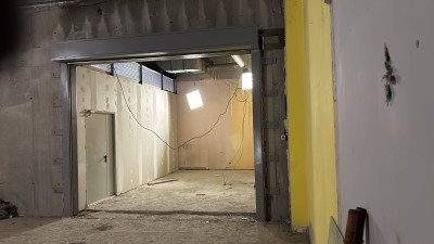 Автоматическая противопожарная штора в Санкт-Петербурге.